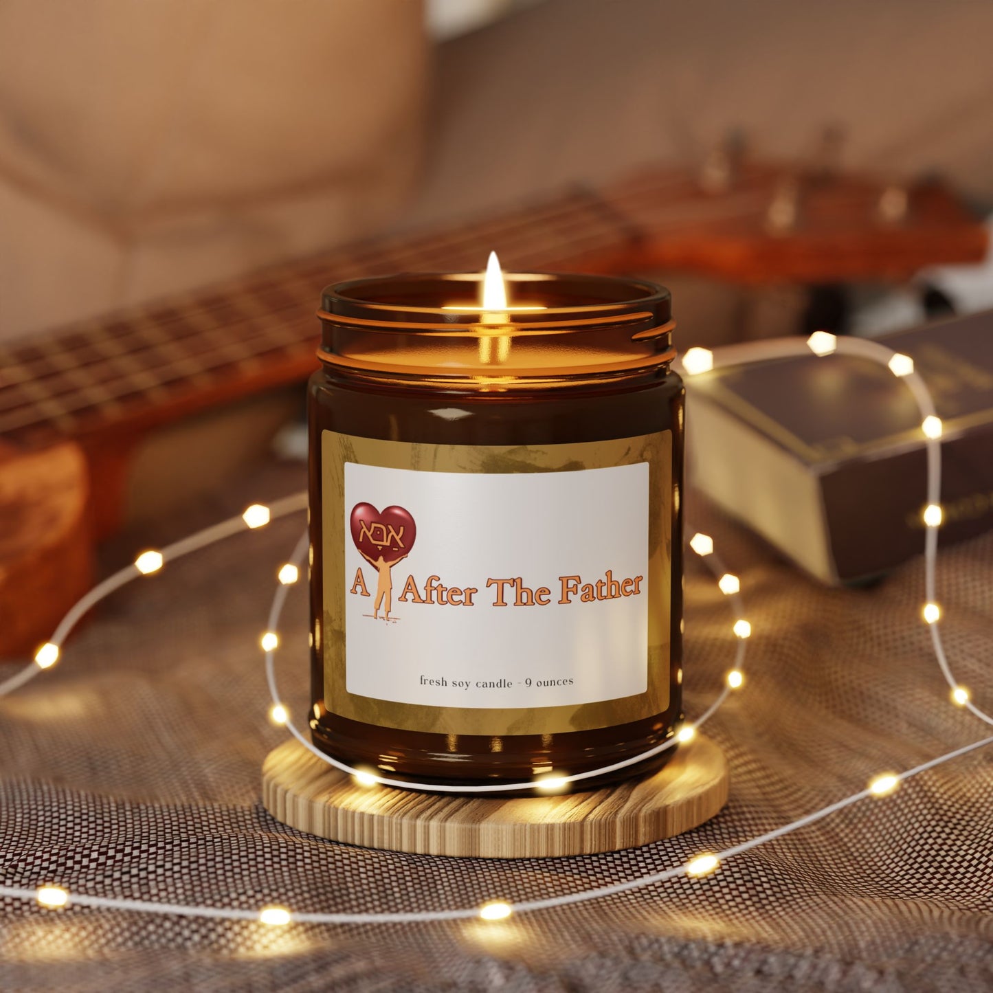 Scented Soy Candle - A Gift for Your Loved One, Warm Ambiance, Home Decor, Aromatherapy, Relaxation